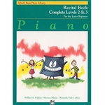 Alfred's Basic Piano Library Recital Book Complete 2 & 3