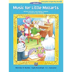 Music for Little Mozarts Notespeller & Sight-Play Book 3
