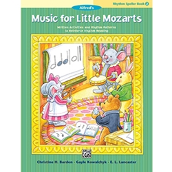 Music for Little Mozarts Rhythm Speller Book 2