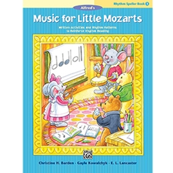 Music for Little Mozarts Rhythm Speller Book 3