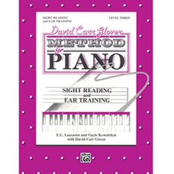 David Carr Glover Method for Piano Sight Reading and Ear Training Level 3