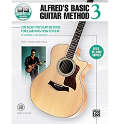 Alfred's Basic Guitar Method Book 3 (Third Edition)