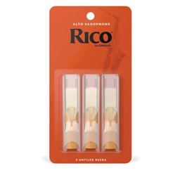 RICO RASR3P Rico Alto Sax Reeds, 3-Pack