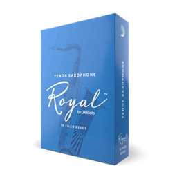 RICO RRTSR25 Rico Royal Tenor Sax Reeds, Strength 2.5, 10-Pack