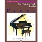 Alfred's Basic Piano Library Ear Training Book 6