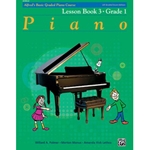 Alfred's Basic Graded Piano Course Lesson Book 3