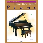 Alfred's Basic Piano Library Theory Book 6