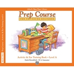 Alfred's Basic Piano Library Prep Course Activity Book A
