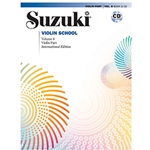 Suzuki Violin School Violin Part & CD, Volume 8 (Revised) [Violin]