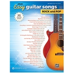 Alfred's Easy Guitar Songs: Rock and Pop [Guitar]