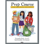 Alfred's Basic Piano Prep Course Notespeller Book F