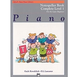 Alfred's Basic Piano Library Notespeller Complete Book 1