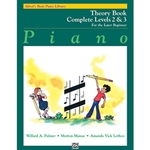 Alfred's Basic Piano Library Theory Book Complete 2 and 3
