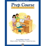 Alfred's Basic Piano Prep Course Lesson Book E