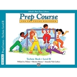 Alfred's Basic Piano Library Prep Course Technic Book B