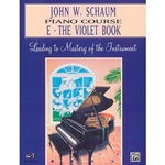 John W. Schaum Piano Course E The Violet Book