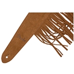 FENDER 0990644000 Fender Suede Fringe Strap Brown