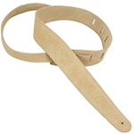 Henry Heller HBS2HNY 2" Basic Suede Guitar Strap Honey