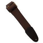 Henry Heller HCTTBRN Basic Cotton Guitar Strap