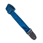 Henry Heller HCVBLU Crushed Velvet Guitar Strap