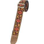 Henry Heller HJQ208 2"  Jacquard design guitar strap