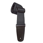 Henry Heller HPOLMBLK Standard Poly Strap w/ Microfiber End