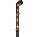 Henry Heller HSUB211 2" Sublimation Sun Design Polyester Guitar Strap