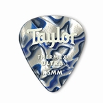 TAYLOR 80728 Taylor Premium Darktone 351 Thermex Ultra Picks Blue Swirl 1.50mm 6-Pack