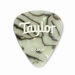 TAYLOR 80736 Taylor Celluloid 351 Picks Abalone 0.96mm 12-Pack