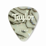 TAYLOR 80737 Taylor Celluloid 351 Picks Abalone 1.21mm 12-Pack