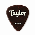 TAYLOR 80774 Taylor Celluloid 351 Picks Tortoise Shell 0.46mm  12-Pack