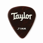 TAYLOR 80775 Taylor Celluloid 351 Picks Tortoise Shell 0.71mm 12-Pack