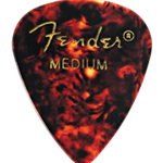 FENDER 980351800 Celluloid Pick Pack Shell Medium