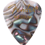 FENDER 1980351857 Celluloid Pick Pack Abalone Medium