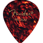 FENDER 980551800 Celluloid Pick Pack Shell Medium