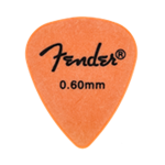 FENDER 2987351750 Rock on Pick Pack Orange Thin/Medium .60mm