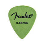 FENDER 987351850 Rock on Pick Pack Green Medium/Heavy .88mm