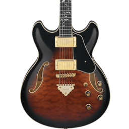 IBANEZ AS93QMSPDBS Artcore Hollow Body Electric Guitar