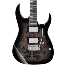 IBANEZ GRG220PA1BKB GRG220PA Electric Guitar Purple Heart Fretboard