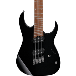 IBANEZ RGMS7BK RG 7str Electric Guitar - Multi Scale Fanned Fret