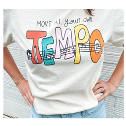 Musically Minted ATS0014L Move At Your Own Tempo T-Shirt - Size L