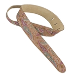 Henry Heller PAIBUN Ltd Ed. Paisley Guitar strap