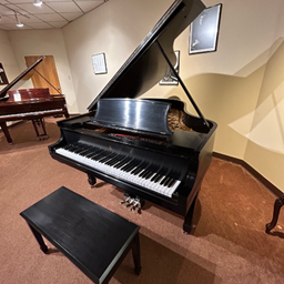 STEINWAY MODELLSE Model L Grand Piano Satin Ebony