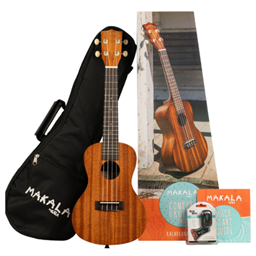 Kala Ukuleles MKCPACK Concert Ukulele Package