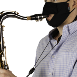 Gator GBOMMEDIUMBK Wind Instrument Performance Mask