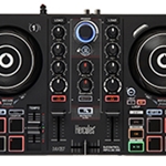 Hercules DJ DJCIMPULSE200 2 Channel DJ Controller w/ Built In Guides For Learning