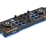 Hercules DJ DJCONTROLSTAR Ultra Portable DJ Controller for Serato DJ