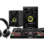 Hercules DJ DJLEARNINGKIT Learn To DJ Bundle w/ Controller Speakers Headphones & Software