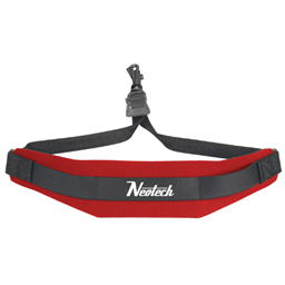 NEOTECH 1902162 Soft Sax Strap Regular Red Swivel
