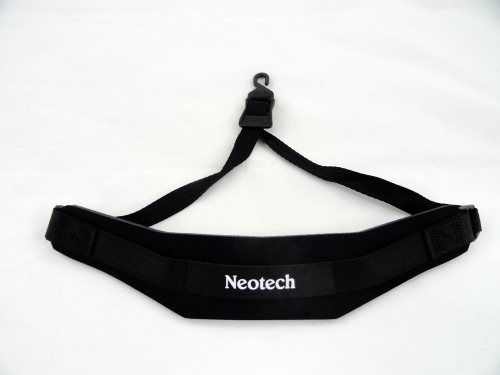 NEOTECH 1901192 Soft Sax Strap w/ Plastic Covered Metal Hook
